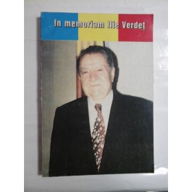 In  memoriam  Ilie  Verdet (dedicatie generalului Iulian Vlad din partea colectivului de autori)